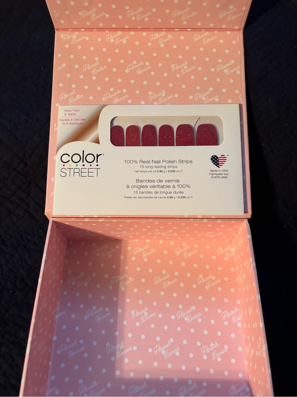 Color Street Crantastic Nail Polish Strips